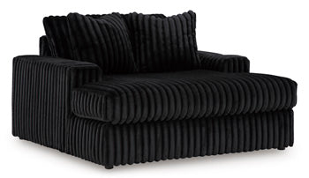 Midnight-Madness Oversized Chaise - Half Price Furniture