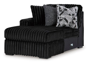 Midnight-Madness Sectional Sofa with Chaise - Half Price Furniture