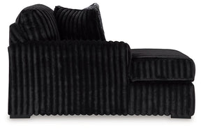 Midnight-Madness Sectional Sofa with Chaise - Half Price Furniture