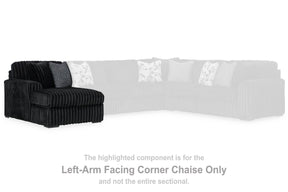 Midnight-Madness Sectional with Chaise - Half Price Furniture