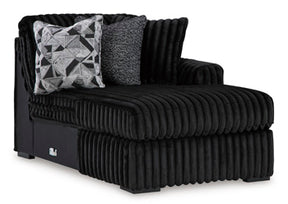 Midnight-Madness Sectional Sofa with Chaise - Half Price Furniture