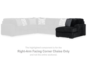 Midnight-Madness Sectional Sofa with Chaise - Half Price Furniture