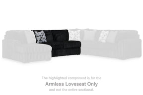 Midnight-Madness Sectional with Chaise - Half Price Furniture