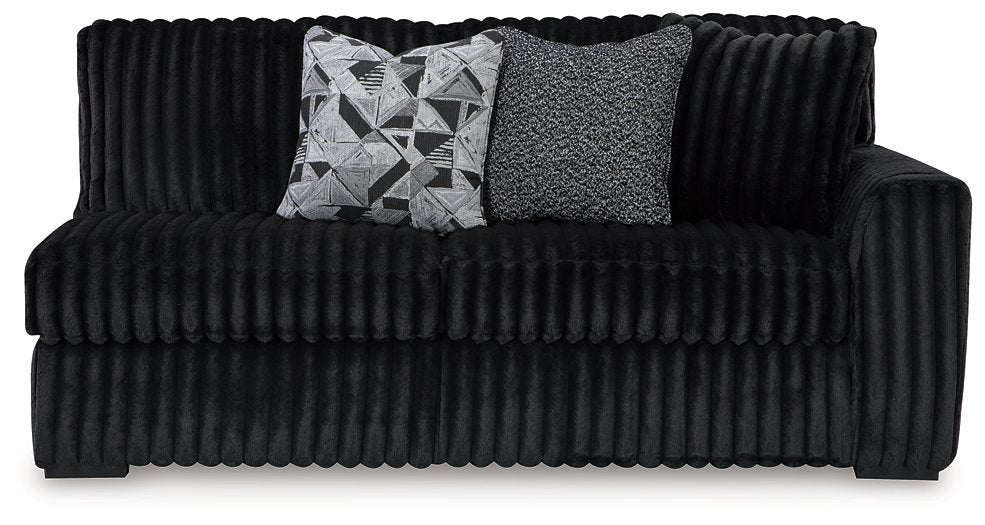 Midnight-Madness Sectional Sofa with Chaise - Half Price Furniture