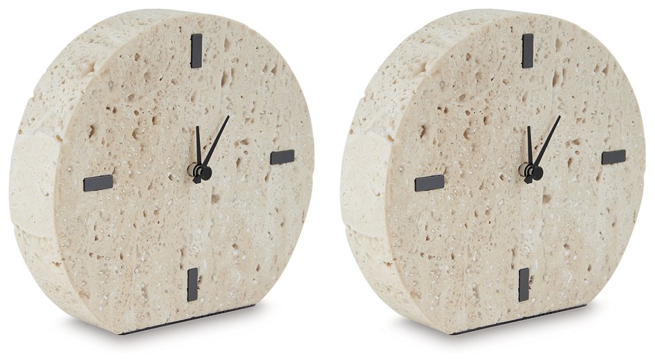 Donfordson Table Clock (Set of 2) Half Price Furniture