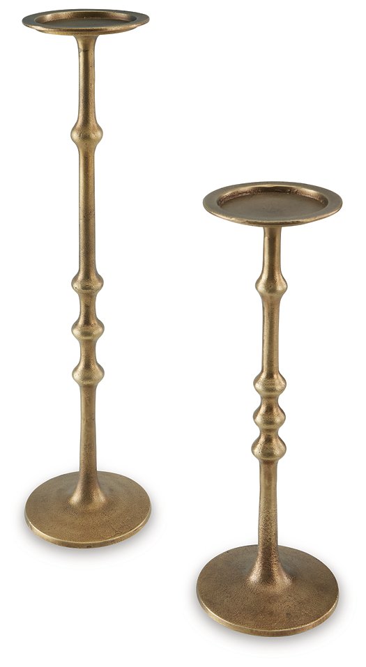 Larwick Candle Holder (Set of 2) Half Price Furniture