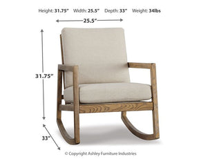 Novelda Rocker Accent Chair - Half Price Furniture