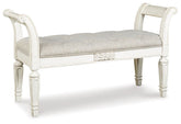 Realyn Accent Bench Half Price Furniture