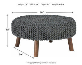 Jassmyn Oversized Accent Ottoman - Half Price Furniture