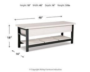 Rhyson Storage Bench - Half Price Furniture