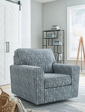 Aterburm Swivel Accent Chair - Half Price Furniture