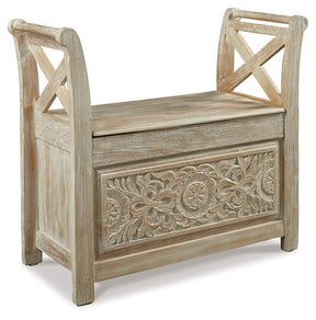 Fossil Ridge Accent Bench Half Price Furniture