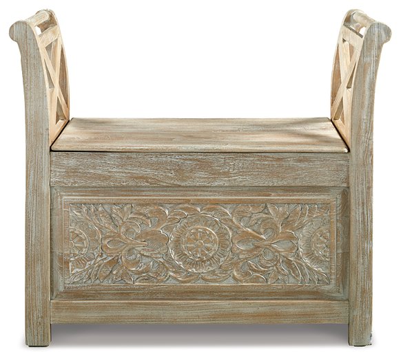 Fossil Ridge Accent Bench - Half Price Furniture