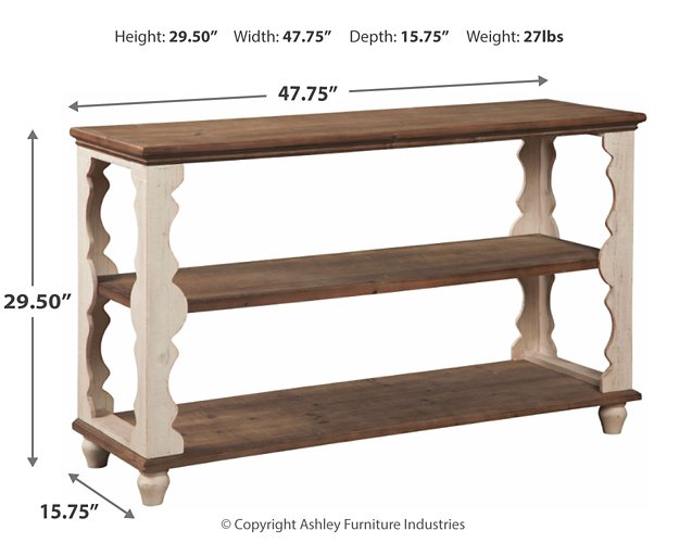 Alwyndale Sofa/Console Table - Half Price Furniture