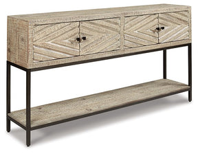 Roanley Sofa/Console Table Half Price Furniture