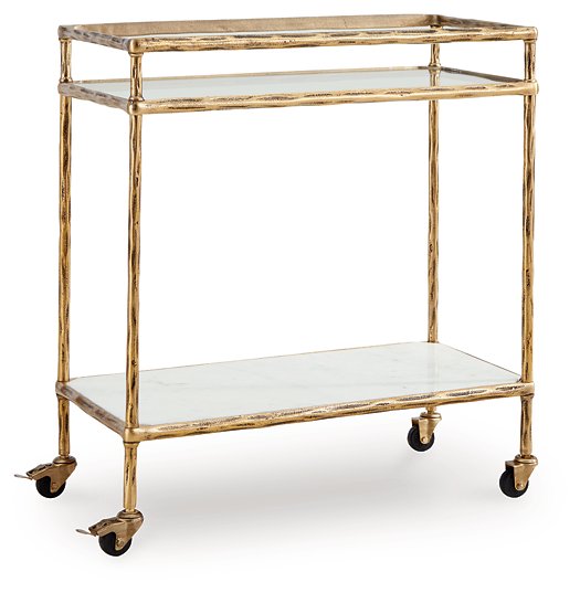 Plattfield Bar Cart Half Price Furniture