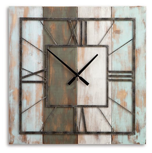 Perdy Wall Clock - Half Price Furniture