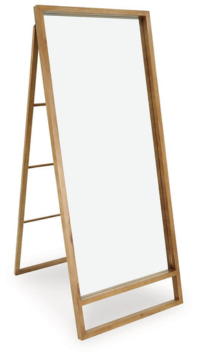 Devford Floor Mirror Half Price Furniture