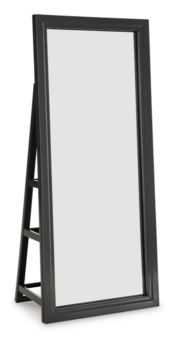 Evesen Floor Standing Mirror/Storage Half Price Furniture