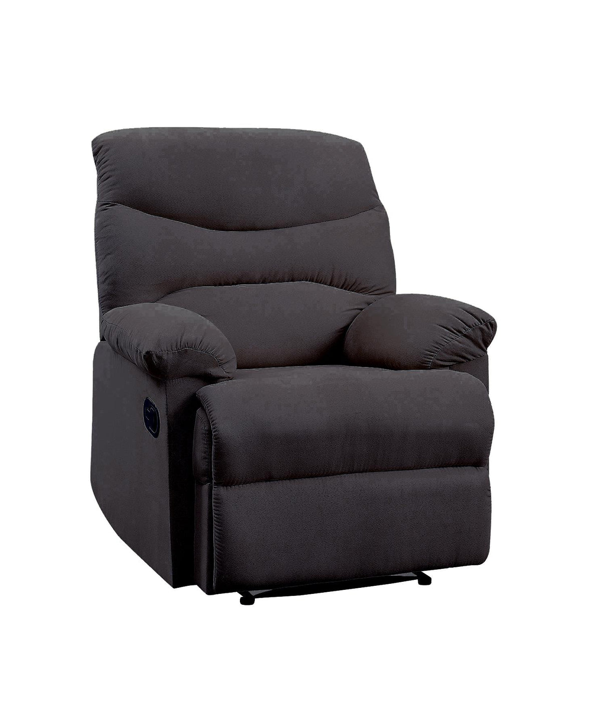 Arcadia Black Woven Fabric Recliner (Motion)  Half Price Furniture