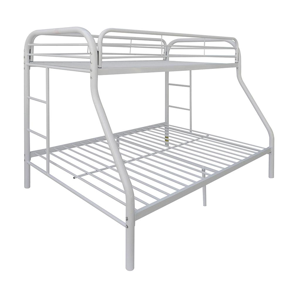 Tritan White Bunk Bed (Twin XL/Queen) Half Price Furniture