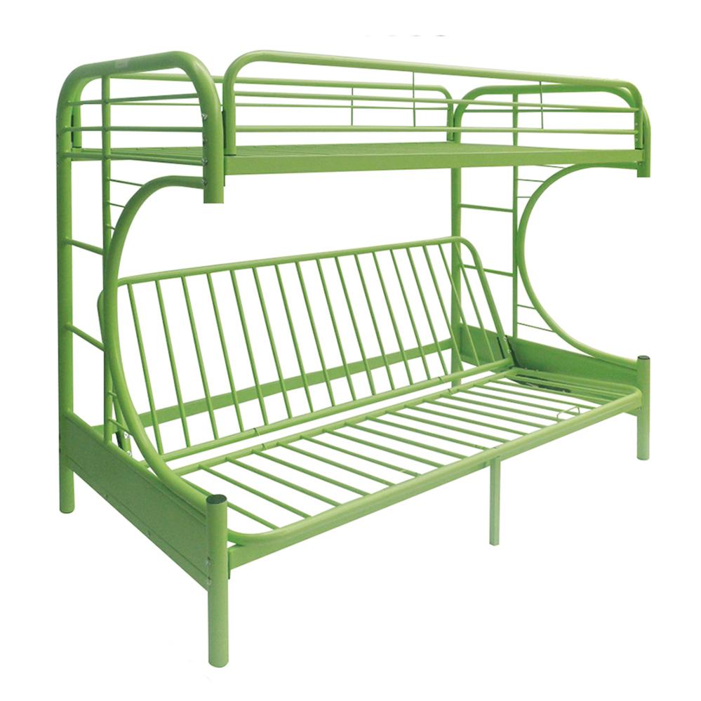 Eclipse Green Bunk Bed (Twin/Full/Futon)  Half Price Furniture