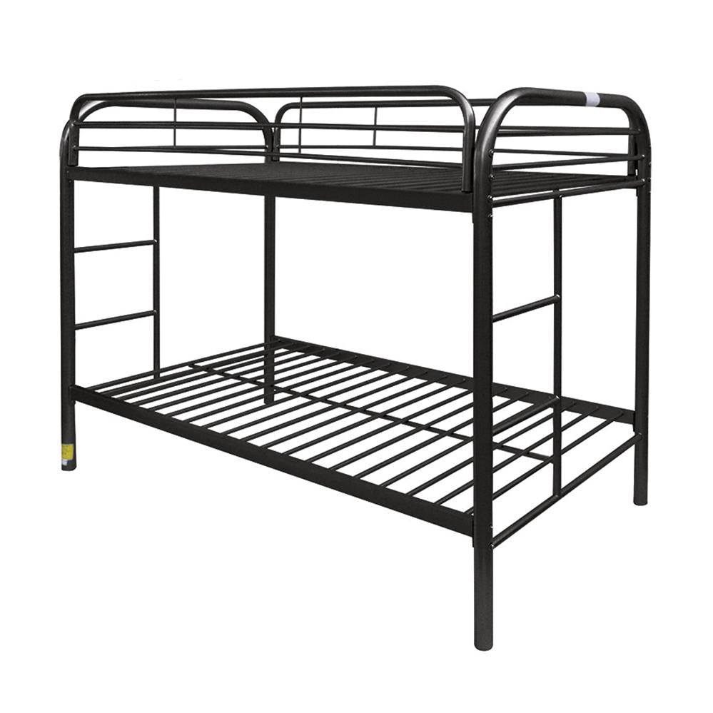 Thomas Black Bunk Bed (Twin/Twin)  Half Price Furniture