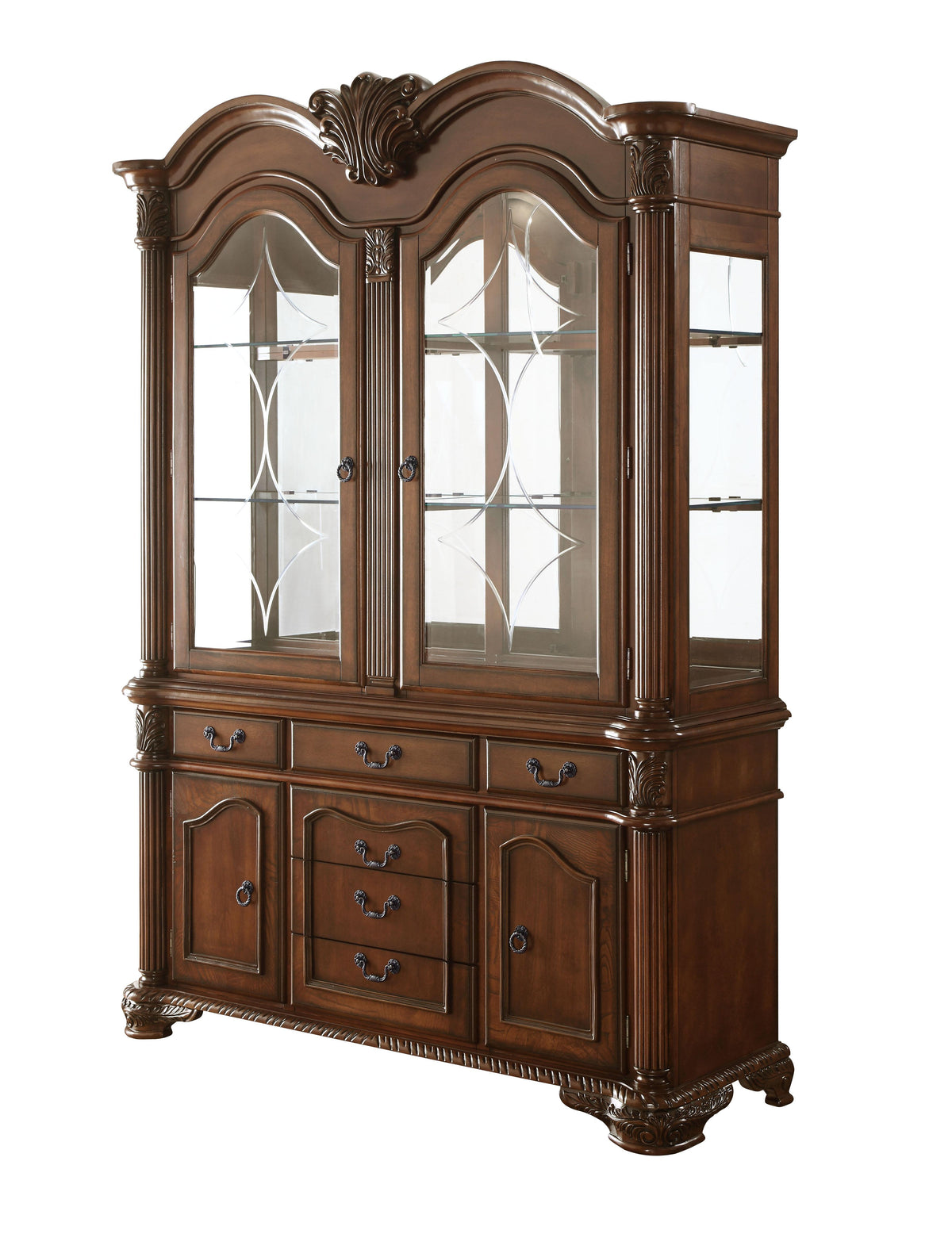 Chateau De Ville Cherry Hutch & Buffet  Half Price Furniture