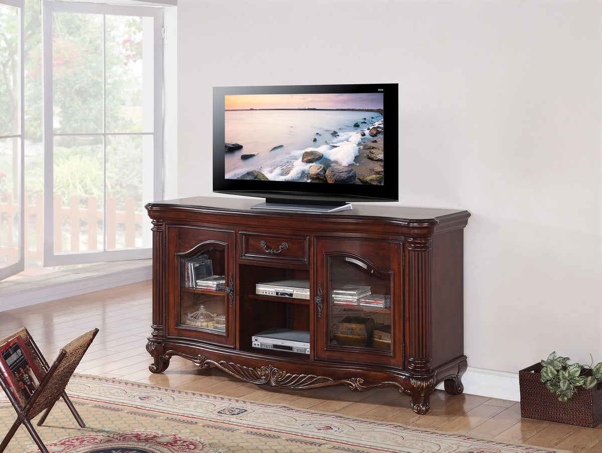 Remington Brown Cherry TV Stand  Half Price Furniture