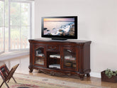 Remington Brown Cherry TV Stand Half Price Furniture