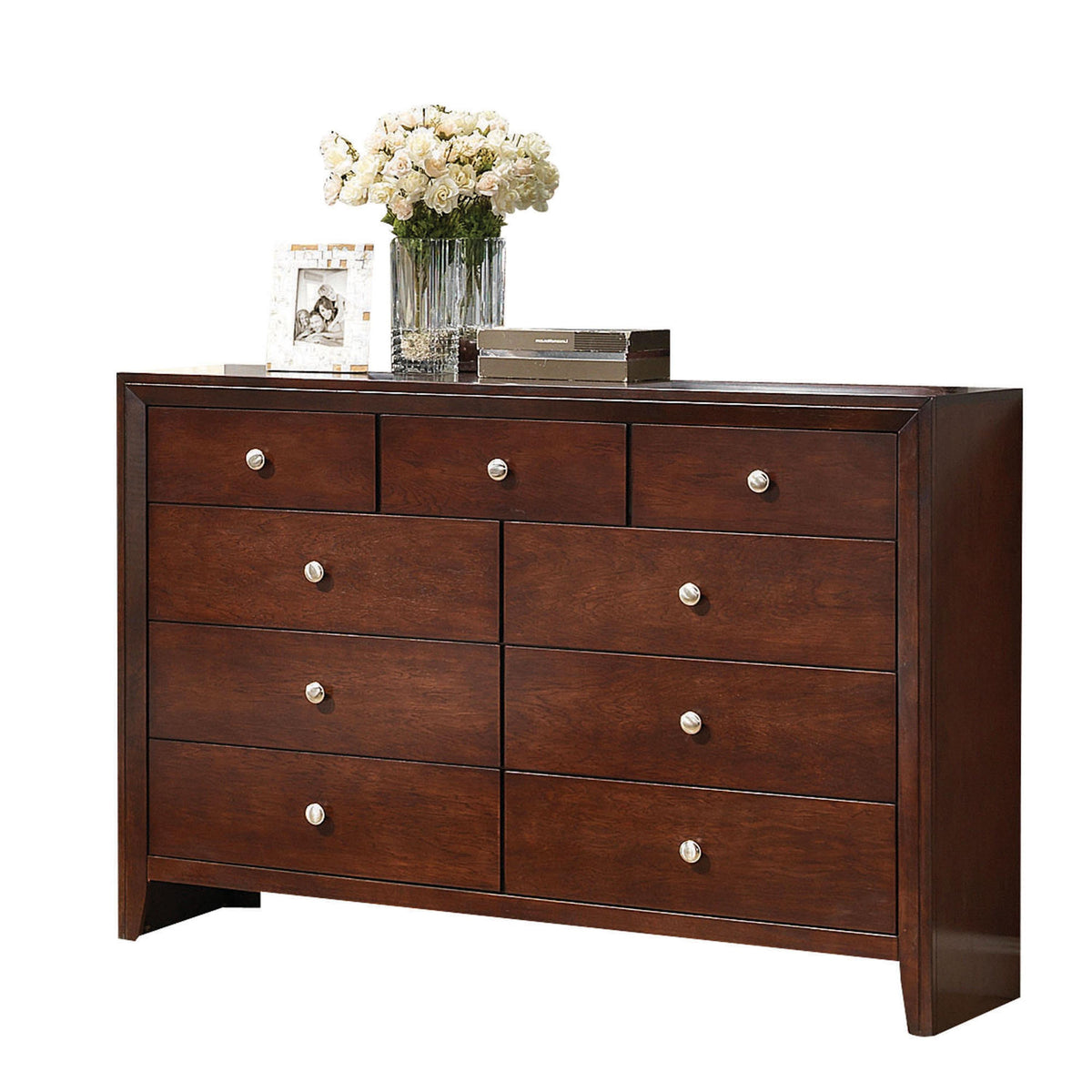 Ilana Brown Cherry Dresser  Half Price Furniture