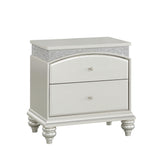 Maverick Platinum Nightstand Half Price Furniture