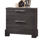 Lantha Gray Oak Nightstand Half Price Furniture