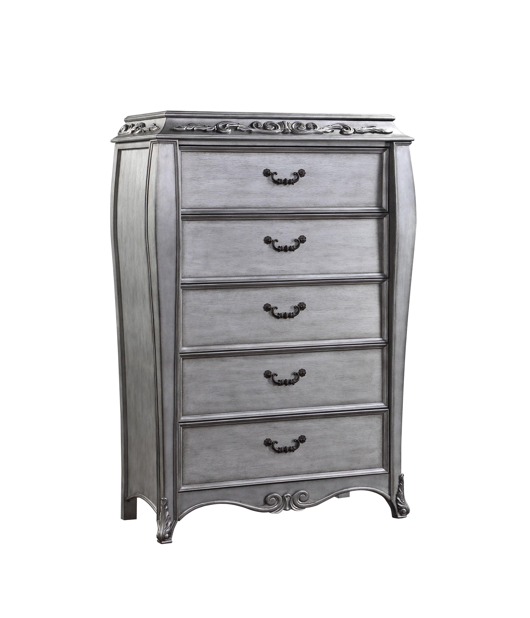 Leonora Vintage Platinum Chest Half Price Furniture