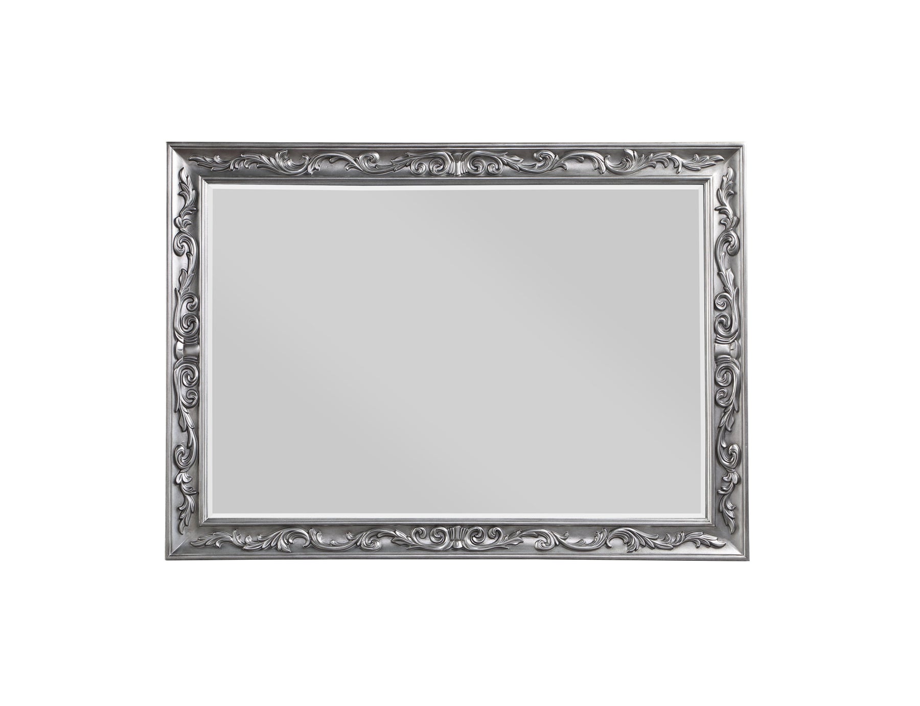 Leonora Vintage Platinum Mirror Half Price Furniture