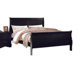 Louis Philippe Black Full Bed Half Price Furniture