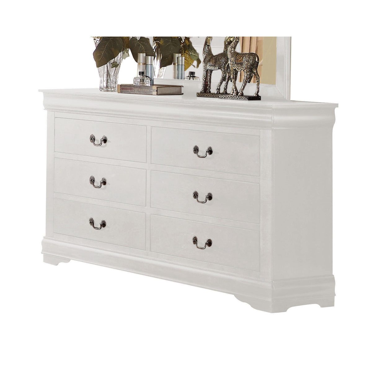 Louis Philippe White Dresser Half Price Furniture