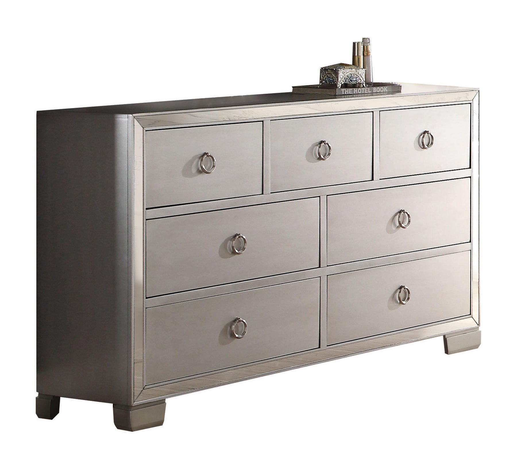 Voeville II Platinum Dresser Half Price Furniture