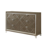 Skylar Dark Champagne Dresser Half Price Furniture