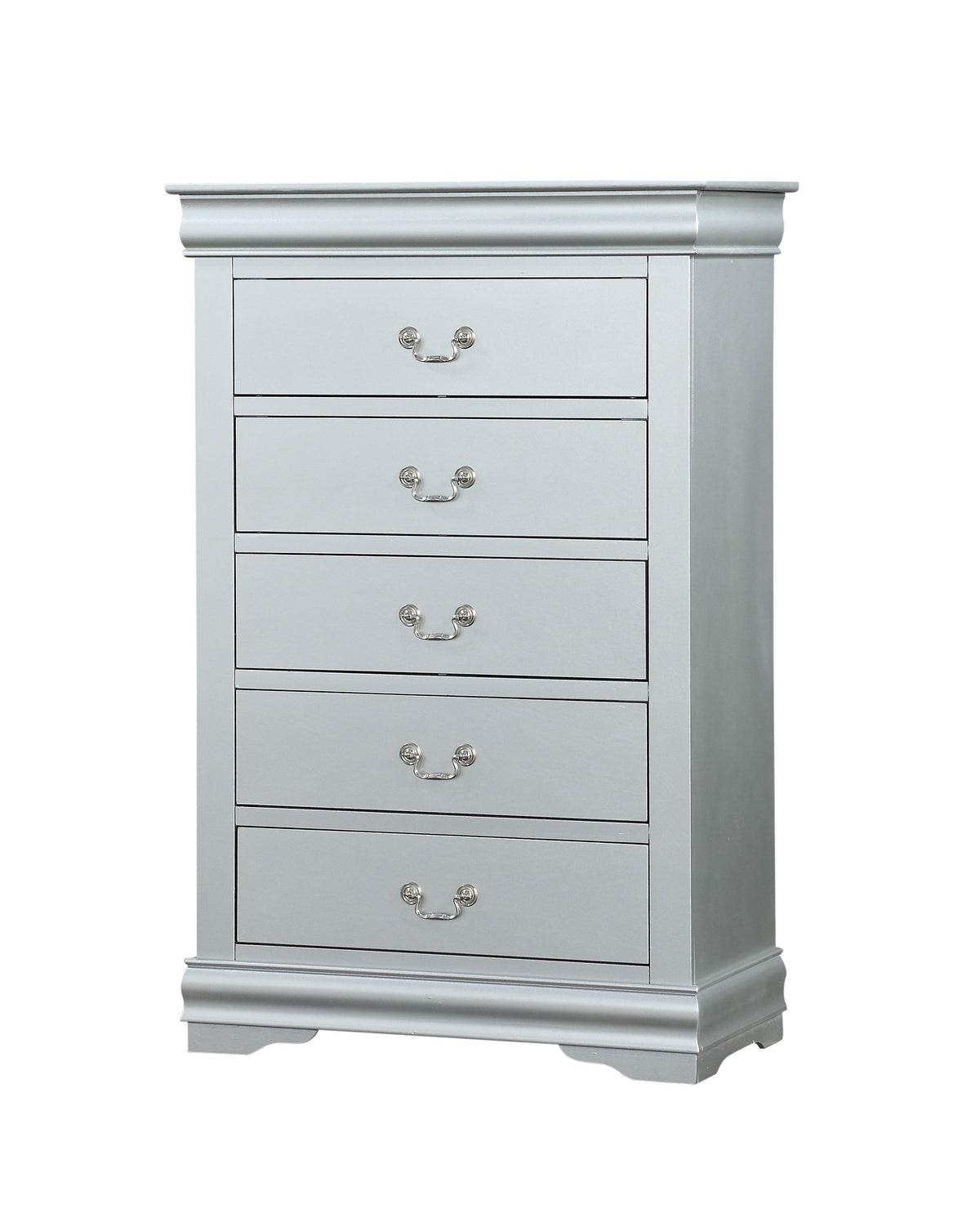 Louis Philippe Platinum Chest Half Price Furniture