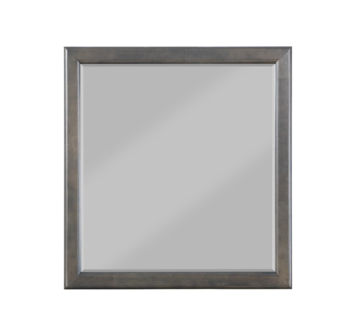 Louis Philippe Dark Gray Mirror Half Price Furniture