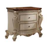 Picardy Antique Pearl & Cherry Oak Nightstand  Half Price Furniture