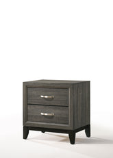 Valdemar Weathered Gray Nightstand Half Price Furniture