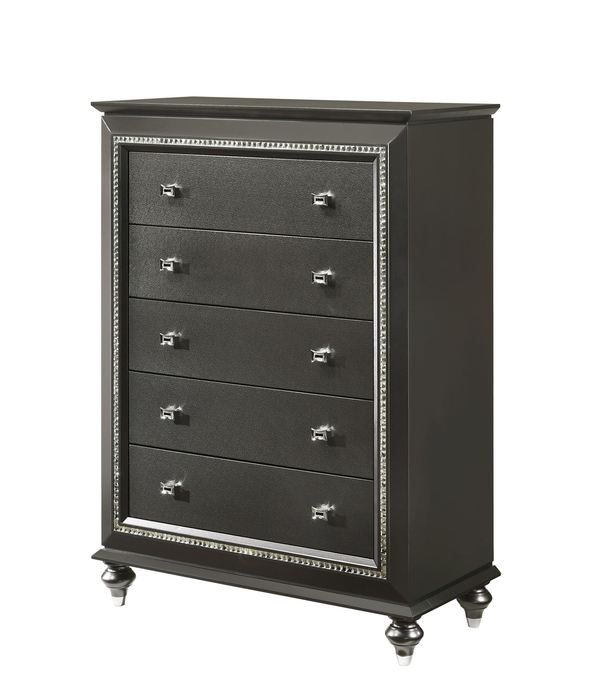 Kaitlyn Metallic Gray Chest  Half Price Furniture