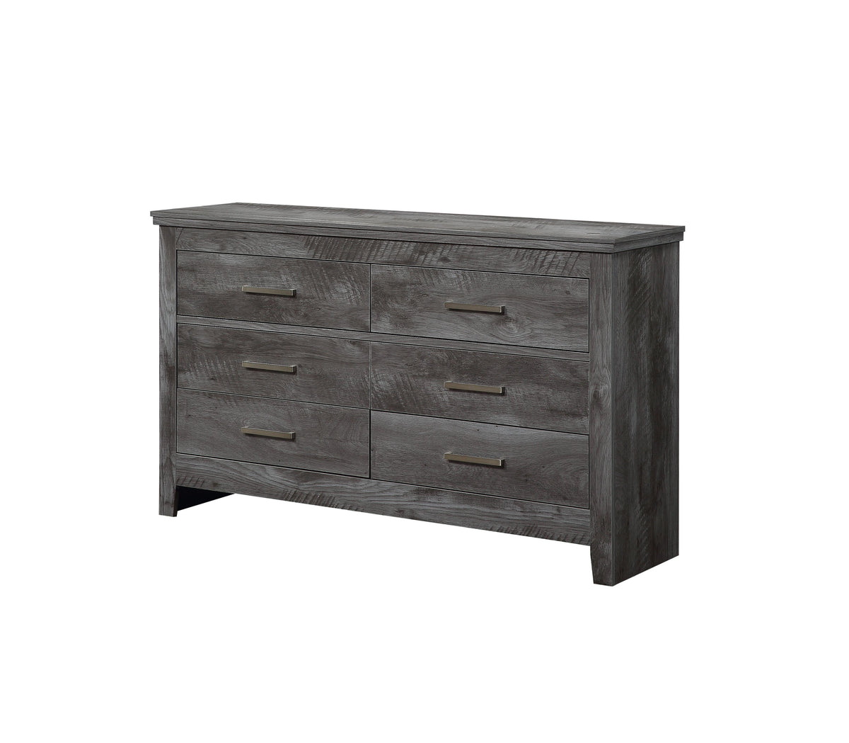 Vidalia Rustic Gray Oak Dresser Half Price Furniture