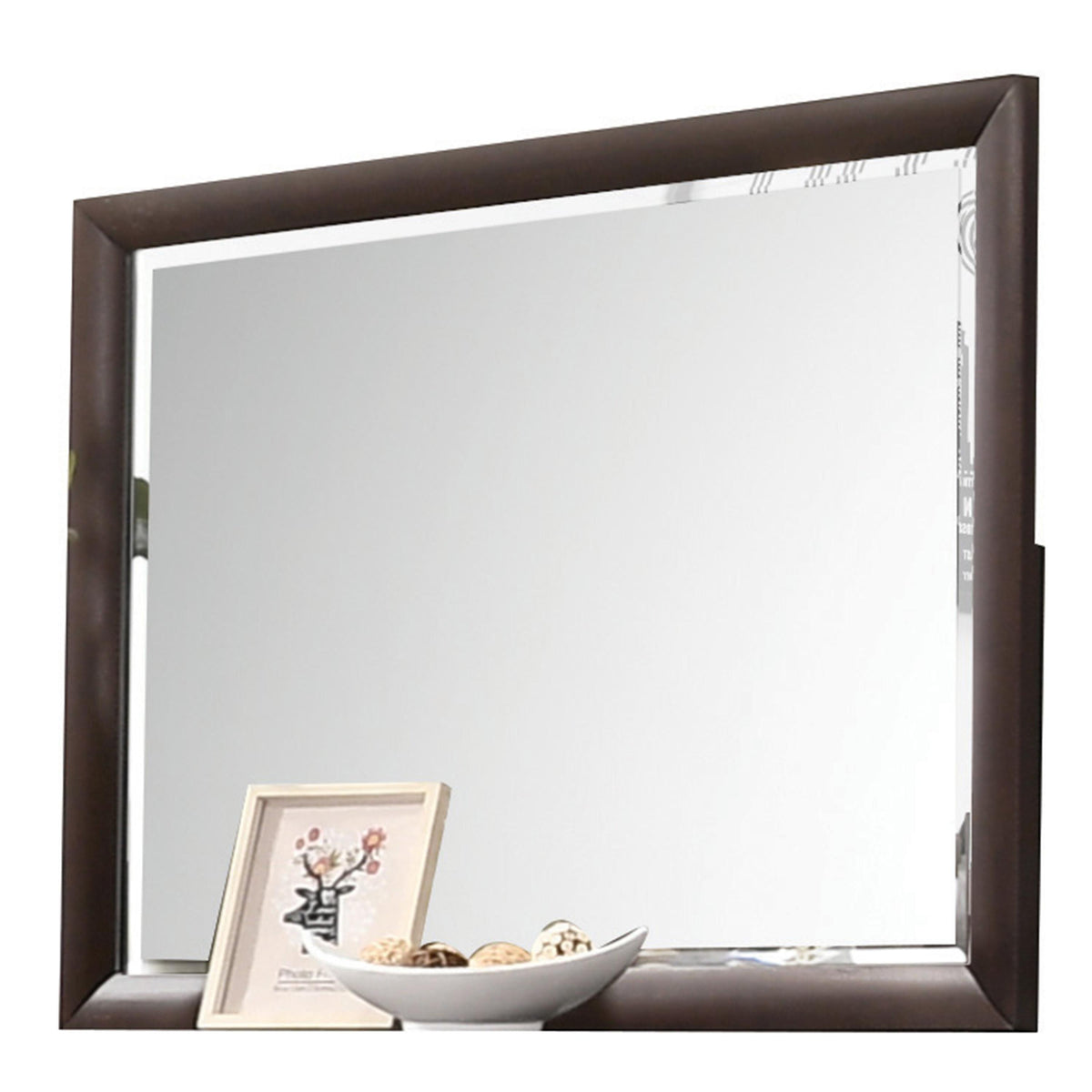 Tablita Dark Merlot Mirror Half Price Furniture