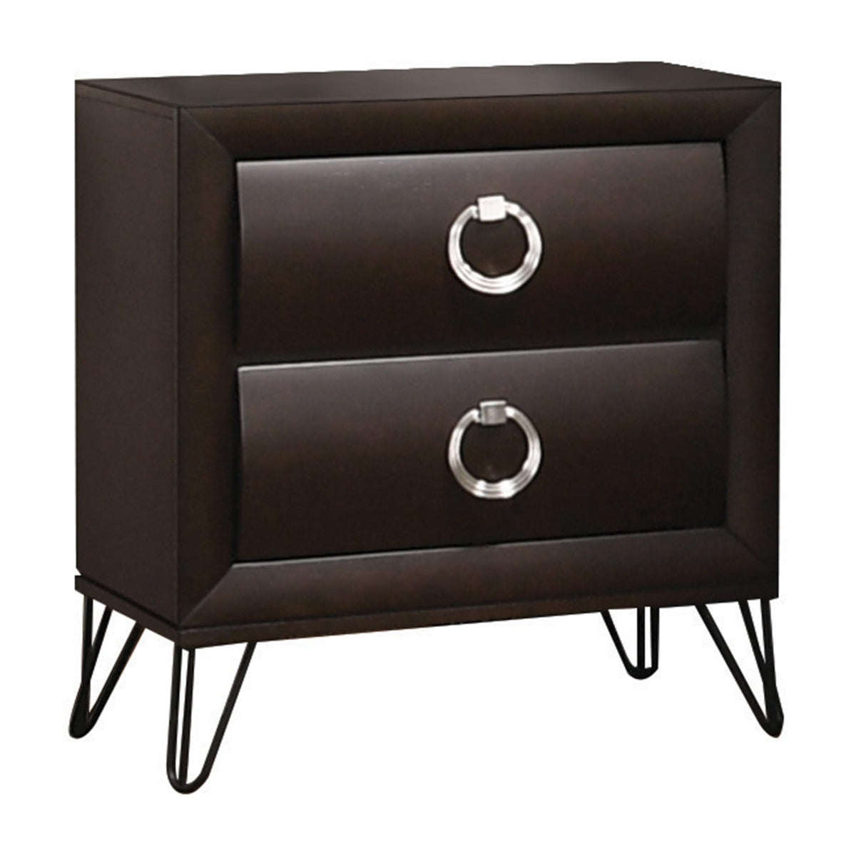 Tablita Dark Merlot Nightstand  Half Price Furniture