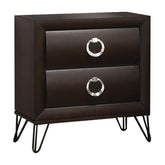 Tablita Dark Merlot Nightstand Half Price Furniture