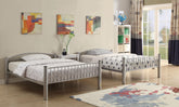 Cayelynn Silver Bunk Bed (Full/Full)  Half Price Furniture