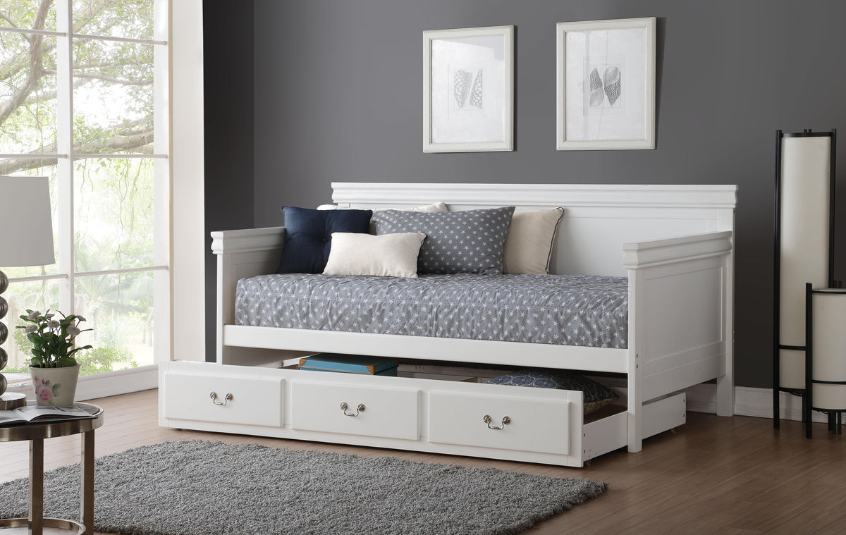 Bailee White Daybed (Twin Size)  Half Price Furniture